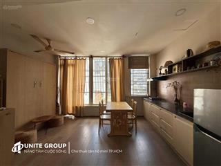 Cho thuê chdv 1pn tách bếp 45m2, ban công, máy giặt riêng  gần chợ bà chiểu  bình thạnh nhanh tay