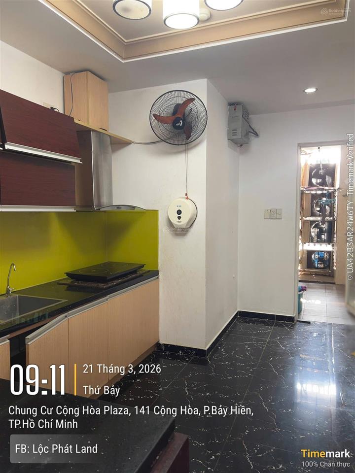 Cho thuê căn hộ cộng hòa plaza, 3pn, 2wc, 100m2, nội thất cơ bản, giá 14 triệu/th, 0908 435 ***