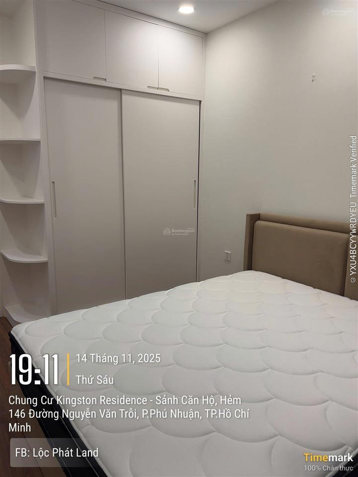 Cho thuê căn hộ kingston, 3pn, có slot ôto, full nội thất, giá 25 triệu/tháng,  0908 435 ***