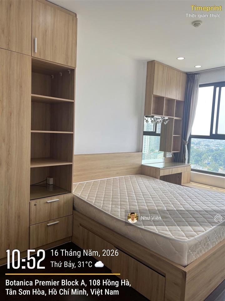 Cho thuê căn hộ botanica premier 3pn, 2wc, full nội thất, giá 20 triệu, view pháo hoa, 0908 435 ***