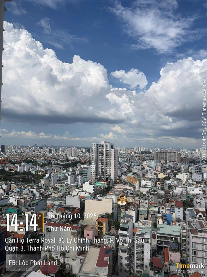 Cho thuê căn hộ terra royal, 2pn, 1wc, 58m², full nội thất, giá 19 triệu/tháng, 0908 435 ***