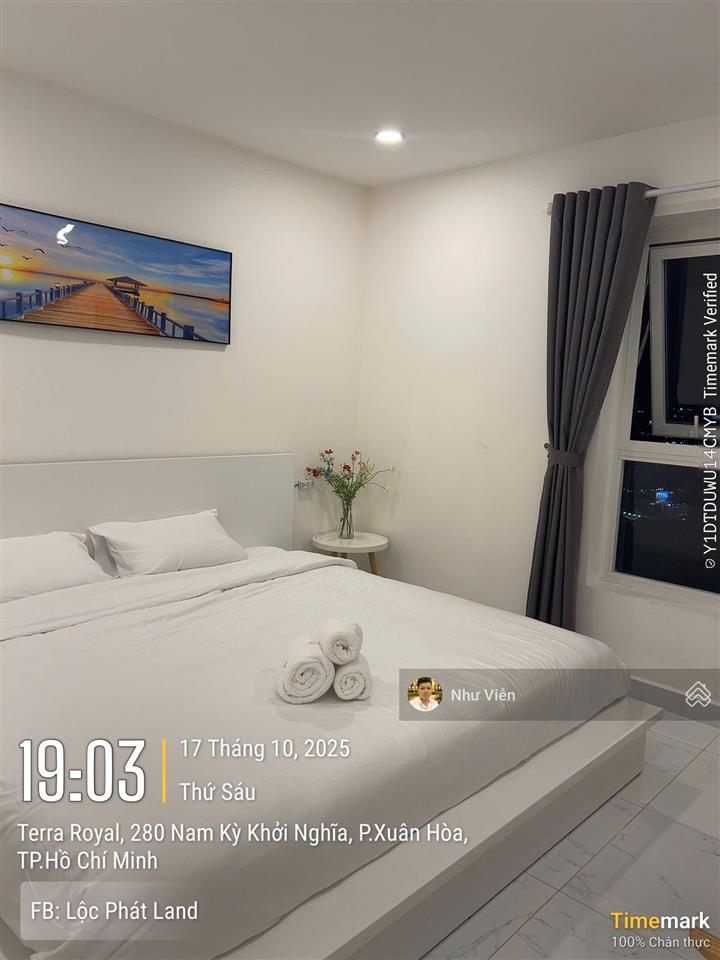 Cho thuê căn hộ terra royal, 2pn, 1wc, 58m², full nội thất, giá 19 triệu/tháng, 0908 435 ***