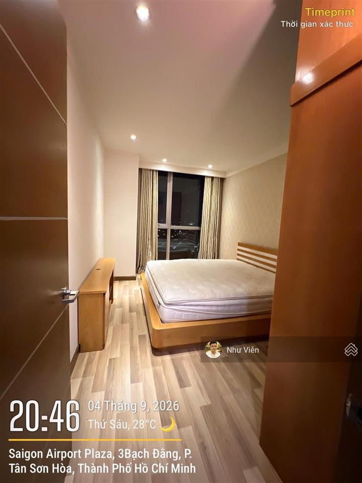 Bán căn hộ saigon airport, 1pn, 1wc, 58m2, giá 5.5 tỷ còn tl, sổ hồng riêng, view đông bắc