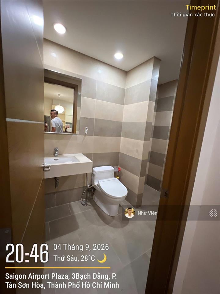 Bán căn hộ saigon airport, 1pn, 1wc, 58m2, giá 5.5 tỷ còn tl, sổ hồng riêng, view đông bắc