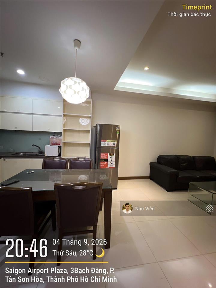 Bán căn hộ saigon airport, 1pn, 1wc, 58m2, giá 5.5 tỷ còn tl, sổ hồng riêng, view đông bắc