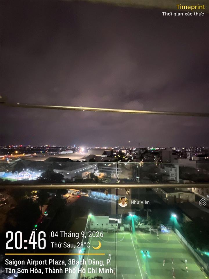 Bán căn hộ saigon airport, 1pn, 1wc, 58m2, giá 5.5 tỷ còn tl, sổ hồng riêng, view đông bắc