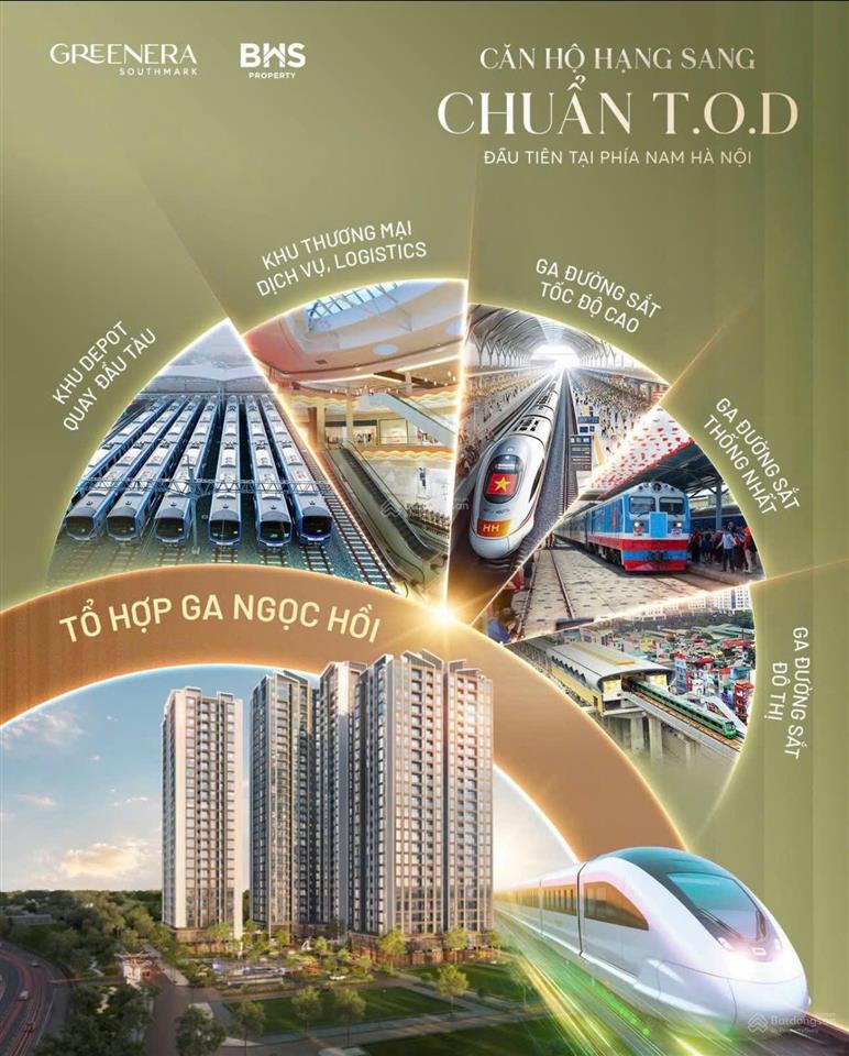 Căn hộ 2pn sang trọng & sống riêng tư chuẩn resort tại greenera southmark thanh trì