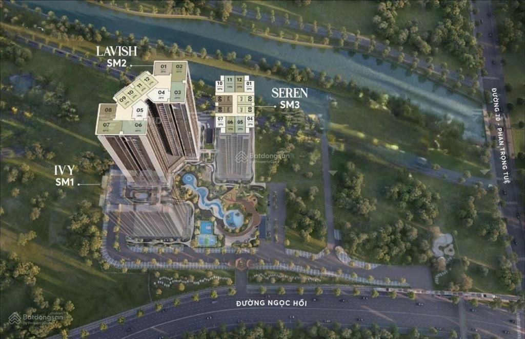 Siêu phẩm 2pn2wc biệt thự sân vườn trên không chỉ có tại greenera southmark thanh trì