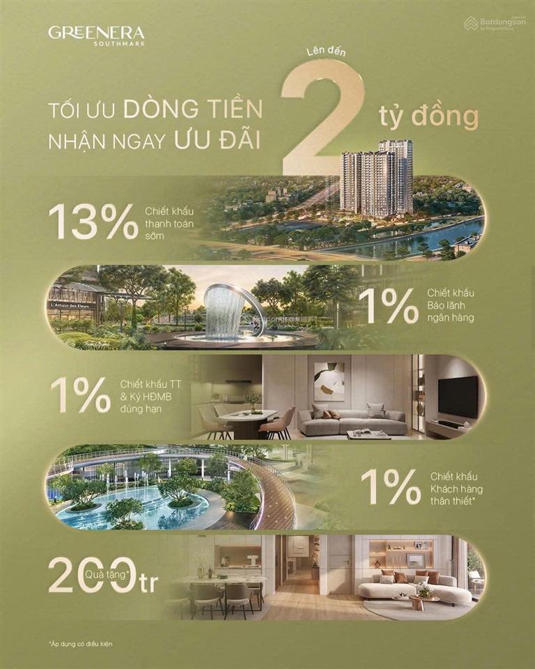 Siêu phẩm 2pn2wc biệt thự sân vườn trên không chỉ có tại greenera southmark thanh trì
