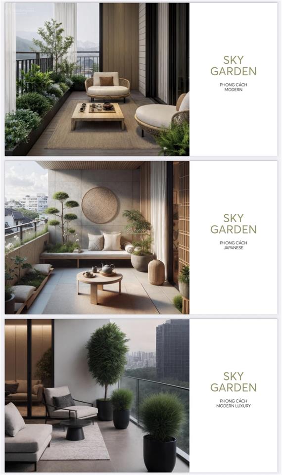 Siêu phẩm 2pn2wc biệt thự sân vườn trên không chỉ có tại greenera southmark thanh trì
