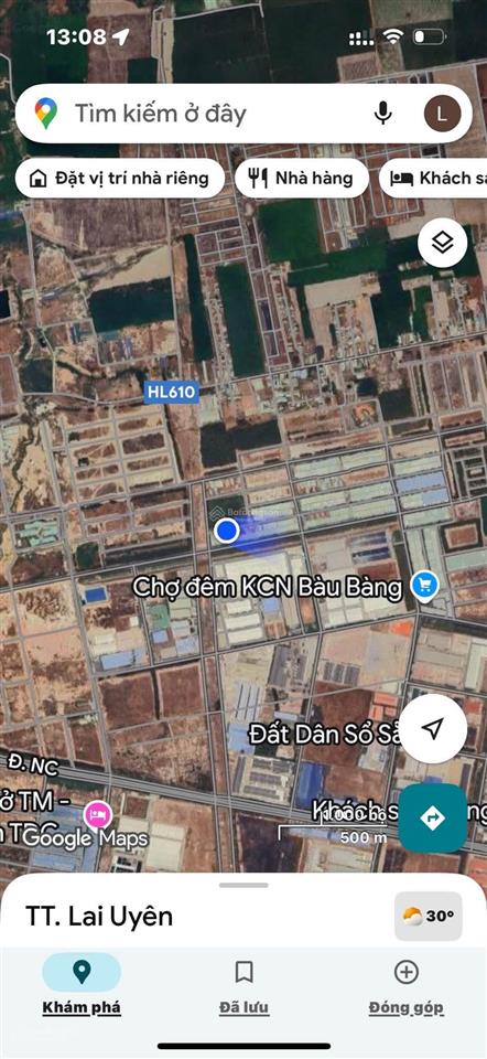 Chủ mắc nợ muốn bán nhanh lô đất đường n3 sát chợ đêm bàu bàng 150m² full thổ cư tâm huyết đã lâu