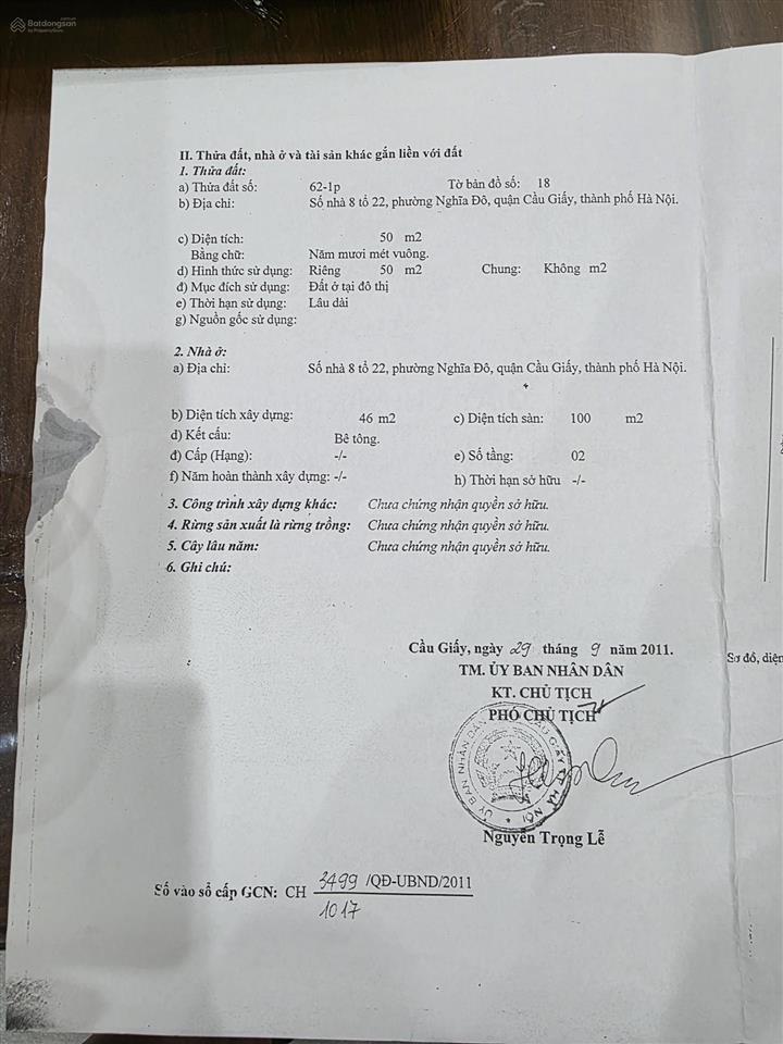 Bán nhà phố hoàng quốc việt, nghĩa đô, cầu giấy dt 50m, 3 tầng, mt 4m, giá 15 tỷ ngõ ôtô kinh doanh