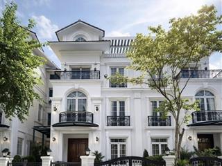 Bán biệt thự mặt phố kđt thành phố giao lưu, view hồ an bình, 2 mặt tiền, 245m mt23m, giá 117 tỷ