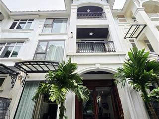 Bán biệt thự nhà vườn geleximco khu a  giáp vinhome smart city  160m2 4t mt8m  full nội thất