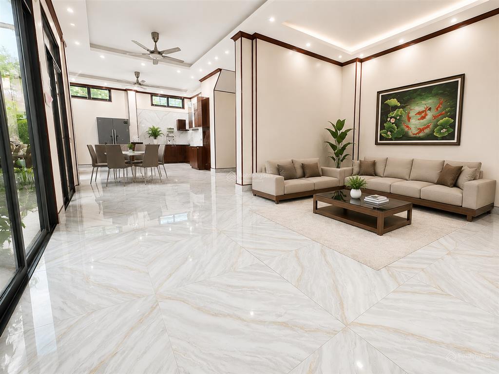 Bán biệt thự sân vườn văn cao  ba đình, 170m² 4 tầng, giá 45 tỷ, an ninh 24/7