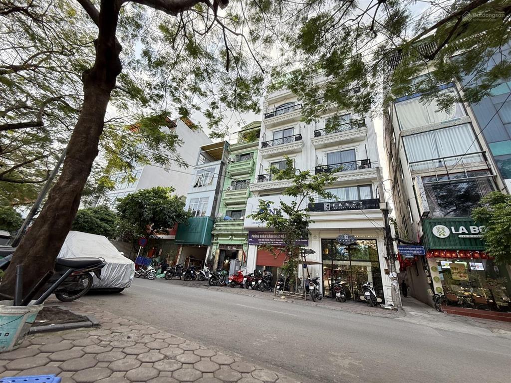 8 tầng  mặt phố nguyễn khang  thang máy nhập  kinh doanh đỉnh  pccc đầy đủ  thông sàn  giá tố