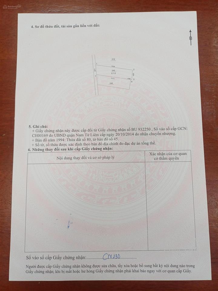 Chính chủ bán đất tây mỗ, 61m2, mt 4,2m, 15m ra sân nhà văn hóa, 30m ra vườn nhật giá tốt chỉ 9,5tỷ