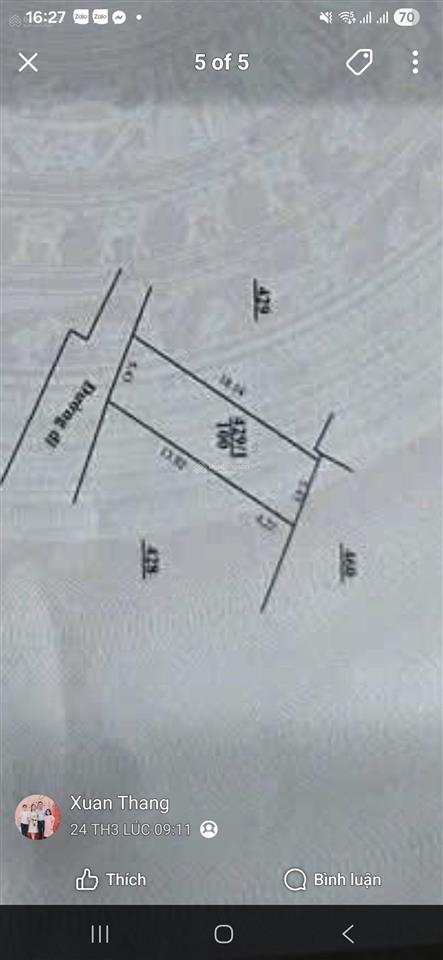 Bán đất tại an khánh chỉ 7,5 tỷ, 100m2, giá siêu rẻ. pháp lý chuẩn, ngõ nông và rộng