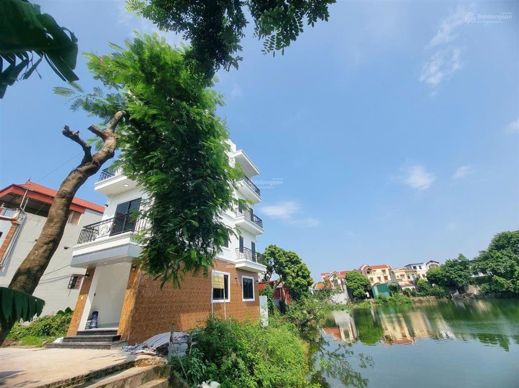 Bán nhà mặt hồ tại tân phú, hưng đạo, nhà52m2, 4 tầng 4pn, 4wc, pháp lý đầy đủ giá chỉ 4,65 tỷ