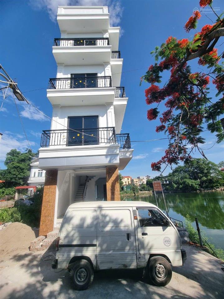 Bán nhà mặt hồ tại tân phú, hưng đạo, nhà52m2, 4 tầng 4pn, 4wc, pháp lý đầy đủ giá chỉ 4,65 tỷ