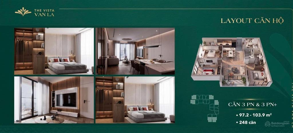 Còn duy nhất 1 căn hộ chung cư tại the vista văn la, 150 m2, 4pn ban công sân vườn hàng hiếm.