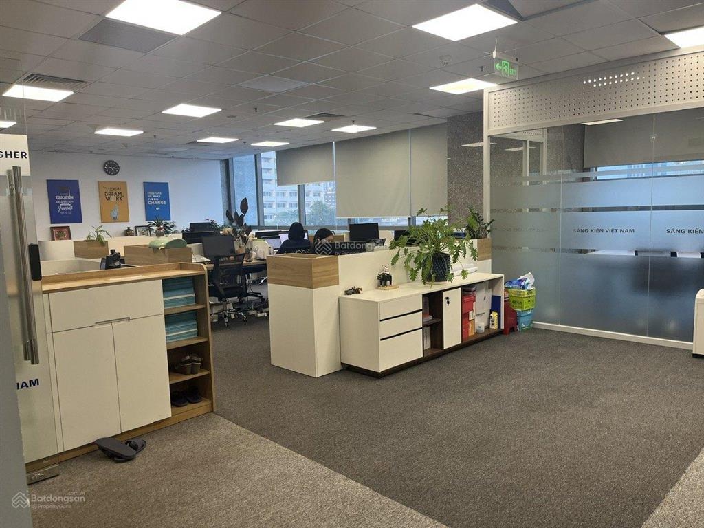 Cho thuê văn phòng 600m2/sàn hiện trống 6 sàn, giá thuê 338k/m2 tại 82 duy tân, cầu giấy, hà nội