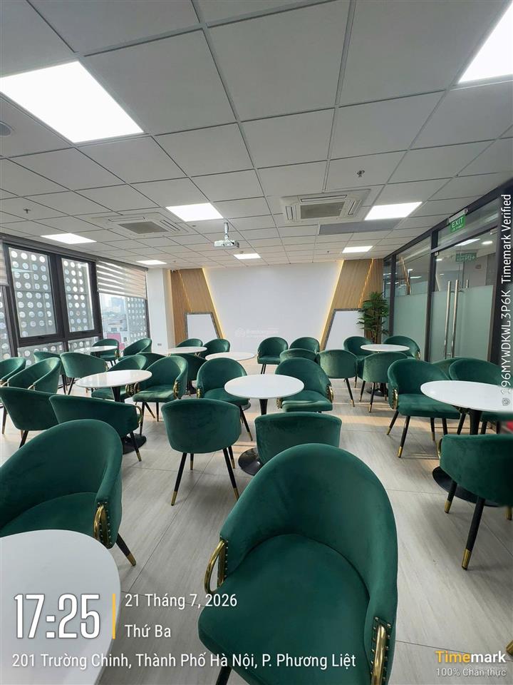 Gems 201 trường chinh cho thuê văn phòng 242m2 giá thuê 360k/m2, sàn mới 100% thanh xuân, hà nội