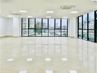 Chính chủ cho thuê văn phòng 120m2  24tr/tháng, yên lãng, đống đa, hà nội, sàn thông mt full kính