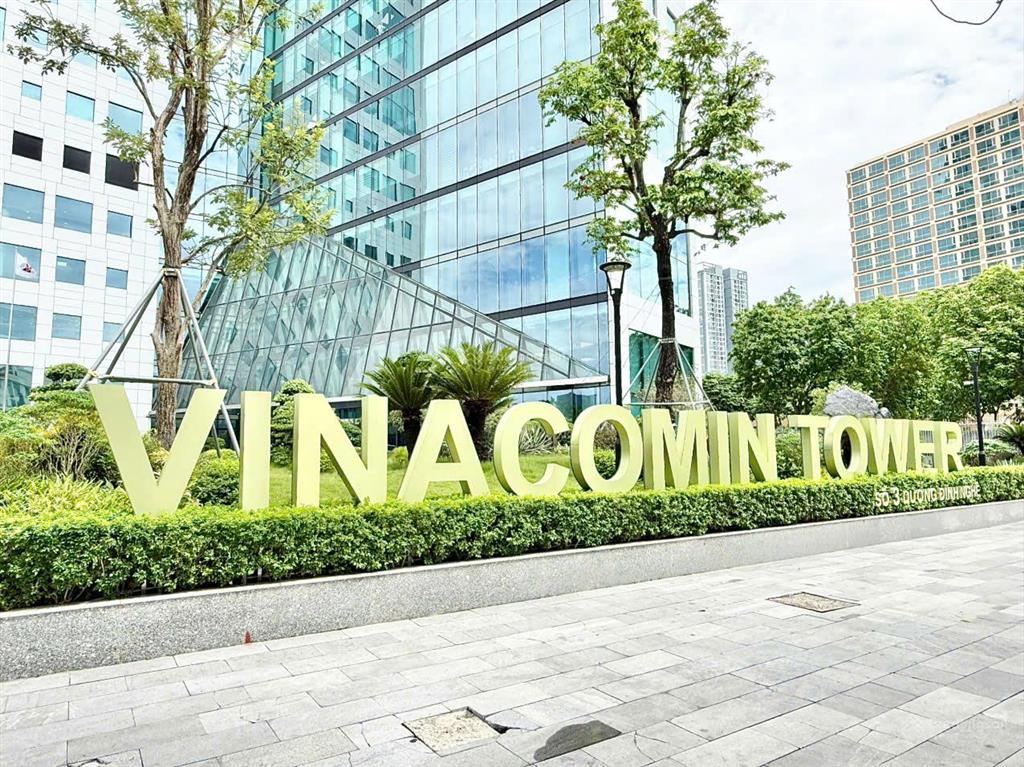 Văn phòng hạng a1.000m²443.000đ/m2 vinacomin tower  3 dương đình nghệ, 3 mặt thoáng kính vp 10đ