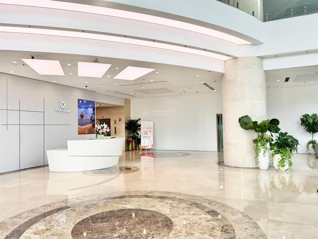 Bql thái nam building dương đình nghệ cho thuê vp hạng a. dt 1300m2 sẵn nội thất, cắt lẻ linh hoạt
