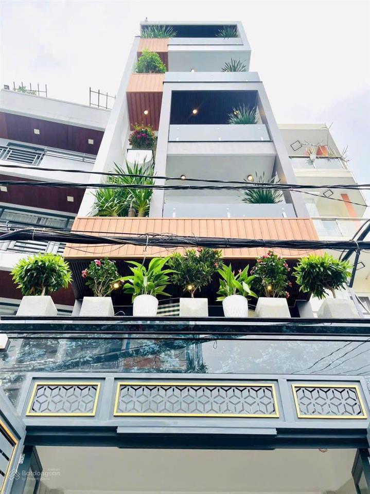 Nhà lê văn thọ, p.8, gv. dt 4m x 22m nhà mới trệt 3 lầu, full nội thất cao cấp, giá 10,7 tỷ tl