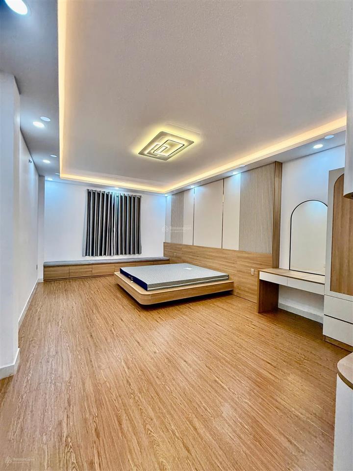 Nhà lê văn thọ, p.8, gv. dt 4m x 22m nhà mới trệt 3 lầu, full nội thất cao cấp, giá 10,7 tỷ tl