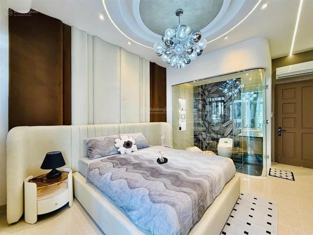 Nhà thống nhất, p. 16, gv. dt 4m x 16m nhà trệt lững 2 lầu st, full nội thất, giá 9,990ty tl