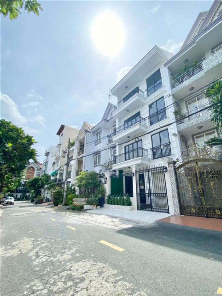 Nhà phạm huy thông, p. 7, gv. bề ngang 7m, nhà mới trệt 3 lầu nhà trống, giá 17,5 tỷ tl