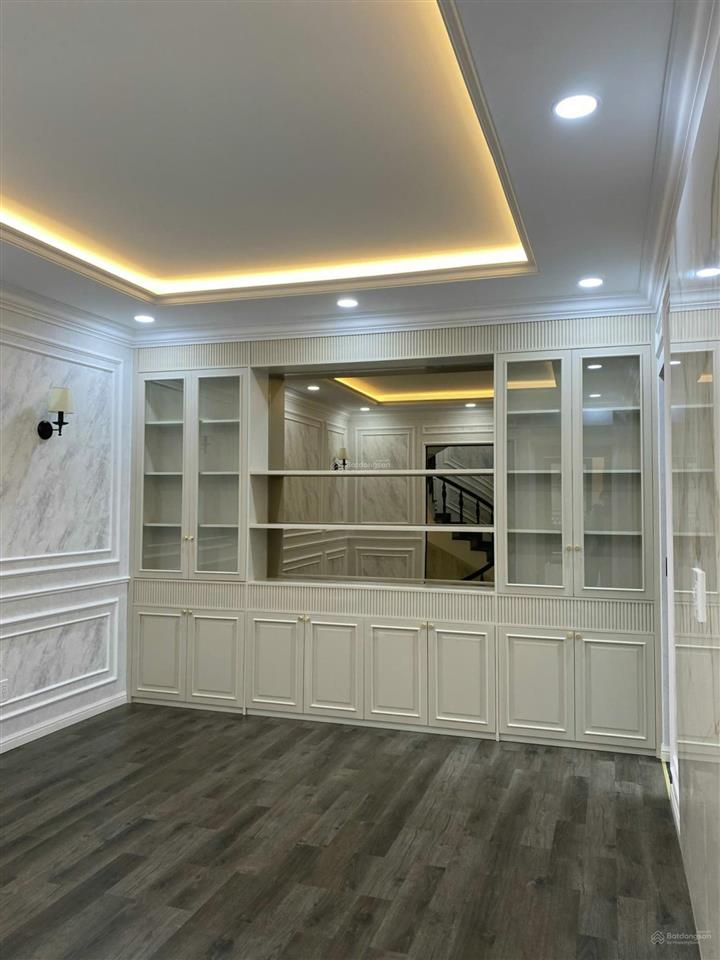 Nhà phạm huy thông, p. 7, gv. bề ngang 7m, nhà mới trệt 3 lầu nhà trống, giá 17,5 tỷ tl