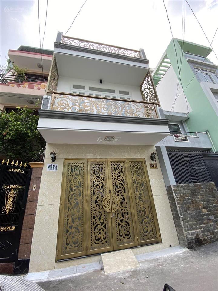 Nhà nguyễn thái sơn, p.4, gv  đối diện vincom pvt. dt 5m x 15m nhà 1 trệt 1 lầu, giá 7,5 tỷ tl
