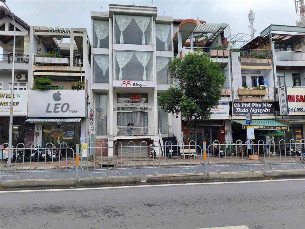 Tòa nhà mt nguyễn văn lượng, p. 17, gv. dt 8m x 16 hầm trệt 2 lầu st, giá 30ty tl