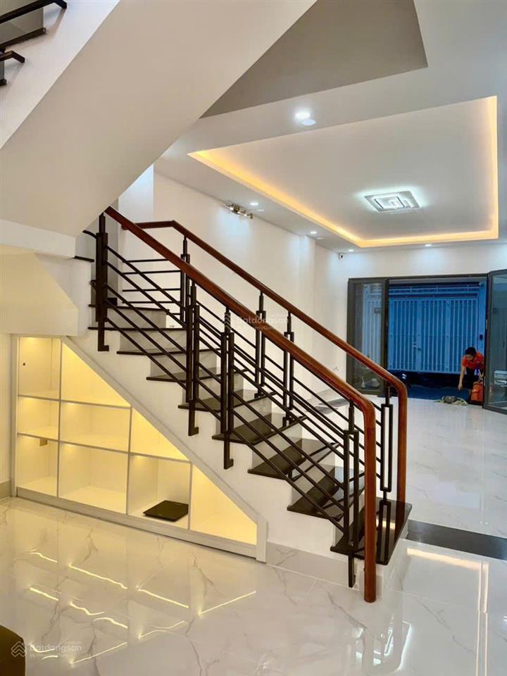 Bán nhà lê văn thọ, phường 9, quận gò vấp. dt 4m x 21m trệt 3 lầu st, full nội thất, giá 10 tỷ tl