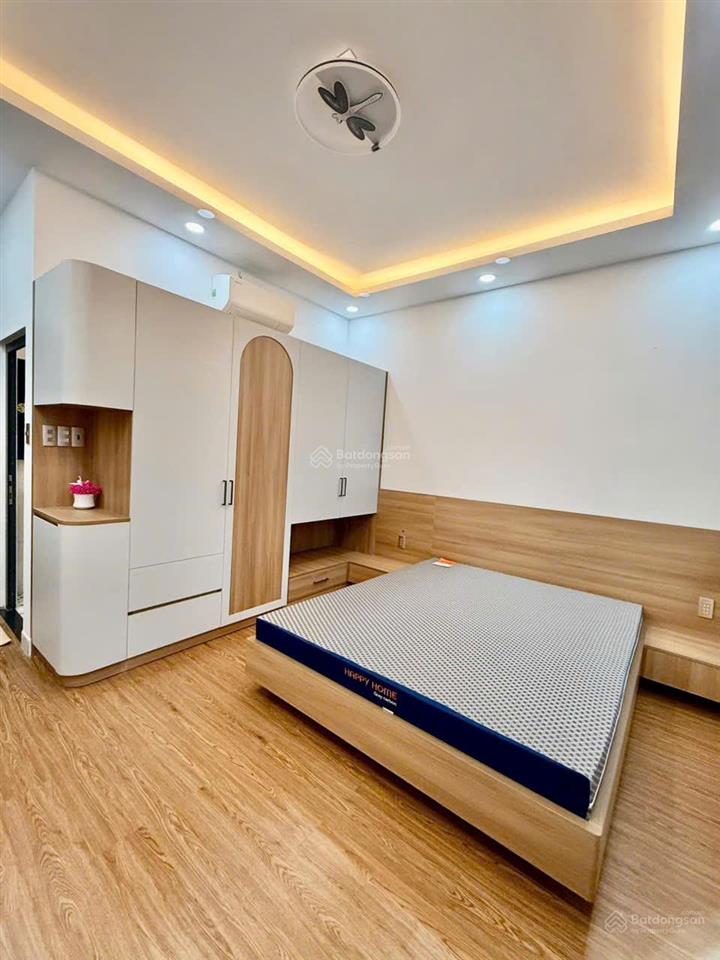 Bán nhà lê văn thọ, phường 9, quận gò vấp. dt 4m x 21m trệt 3 lầu st, full nội thất, giá 10 tỷ tl