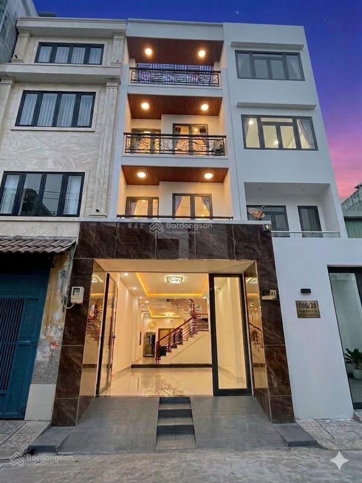 Bán nhà lê văn thọ, phường 9, quận gò vấp. dt 4m x 21m trệt 3 lầu st, full nội thất, giá 10 tỷ tl