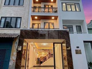 Nhà lê văn thọ, p.9, gv. dt 4m x 21m trệt 3 lầu st, full nội thất, giá 10,5ty tl