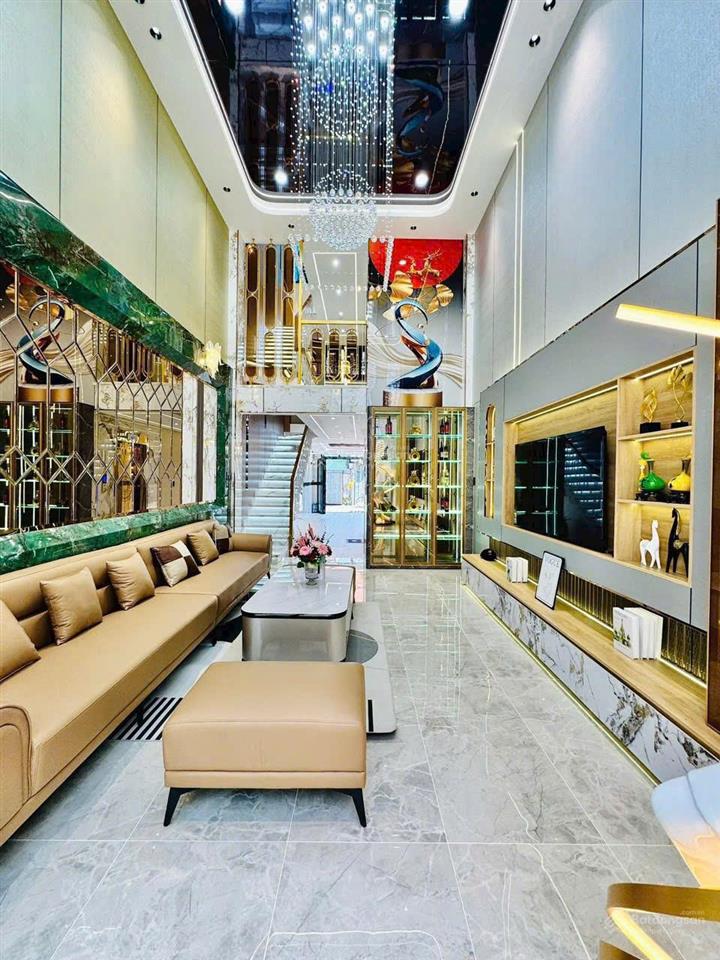 Nhà quang trung, p.8, gv. trệt 2 lầu st, full nội thất, cách quang trung 20m, giá 9,9 tỷ tl