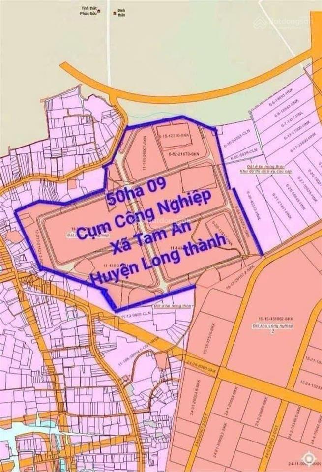 M&a da cụm công nghiệp 50.9ha tam an, long thành, đồng nai