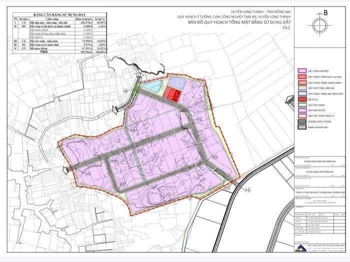 M&a da cụm công nghiệp 50.9ha tam an, long thành, đồng nai