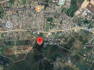 Quỹ đất 200ha (skk) xé lẻ bán cụm công nghiệp kim dinh  long sơn, brvt