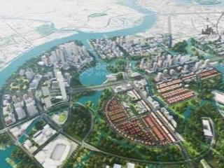 Quỹ đất ptda thủ thiêm dt 5.5ha 4mt kđt sala & kđt thủ thiêm, có 1 mặt tiền sông
