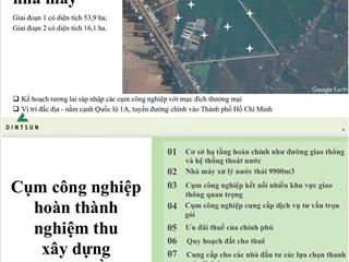 Cụm công nghiệp cạnh quốc lộ 1a châu thành sóc trăng (cần thơ), 53.9ha (đã có sổ tổng)