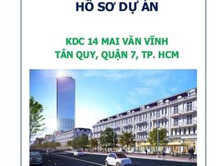 M&a dự án khu dân cư 1/500 & gpxd 14 mai văn vĩnh, quận 7 (p. tân hưng hcm)