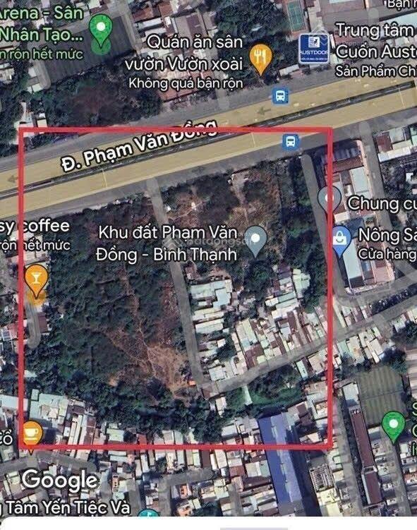 Quỹ đất 2.4ha phạm văn đồng, bình thạnh (p. bình lợi trung tp hcm)