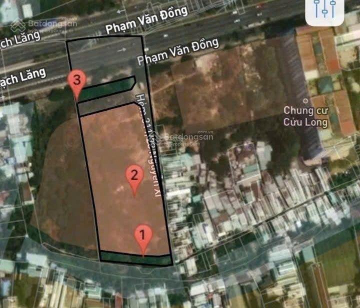 Quỹ đất 2.4ha phạm văn đồng, bình thạnh (p. bình lợi trung tp hcm)